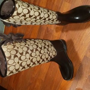 Coach Tristee Rain Boots